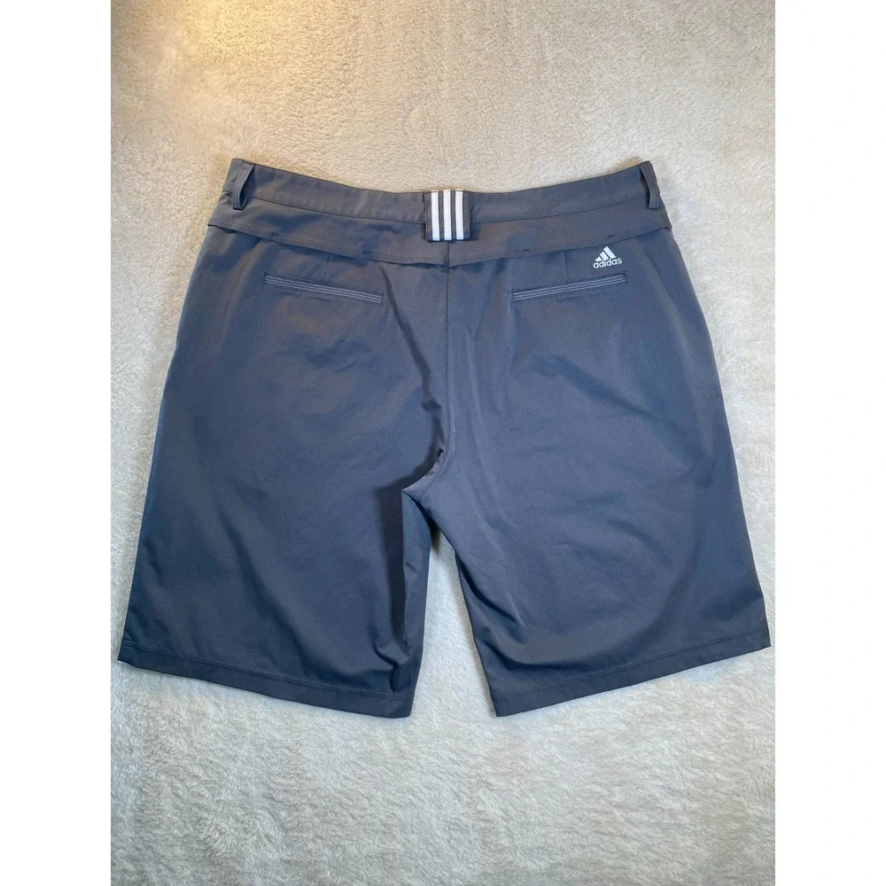 Adidas ClimaCool Golf Shorts Men's SZ 40 Gray Stretch Performance